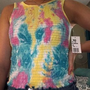 Watercolor Sleeveless top